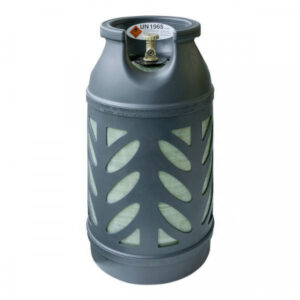 Butelie usoara din plastic 10kg / 20l cu vizibilitate nivel gaz